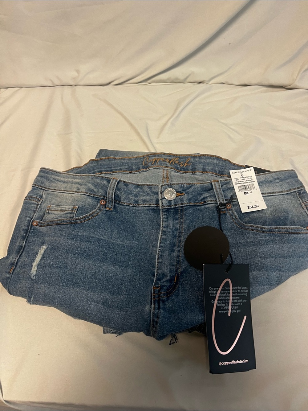 Ashley Stewart High Rise Ankle Skinny Jeans Sz 16 - Picture 3 of 7